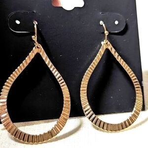 A pair of Raphael Earrings in gold tones.